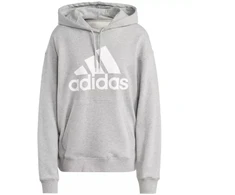 adidas Essentials Oversize hoodie su didele logotipu iš prancūziško terry audinio moterims IC9865
