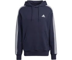 Adidas Essentials prancūziško frotė džemperis su gobtuvu 3 juostelės, M, IC0436
