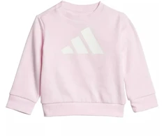 Adidas Essentials Rožinis sportinis kostiumas vaikams JC9645
