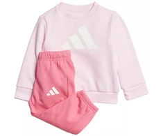 Adidas Essentials Rožinis sportinis kostiumas vaikams JC9645