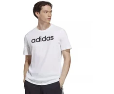 adidas Essentials Single Jersey Linear Embroidered Logo Marškinėliai M IC9276