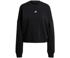 adidas Essentials Small Logo Feelcozy moteriškas džemperis, juodas JC5932