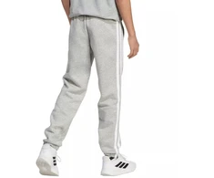 adidas Essentials šviesiai pilkos vaikiškos kelnės JY4995