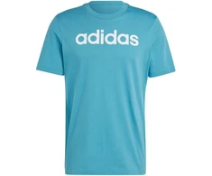 adidas Essentials Vienagijis Džersis Linijinis Siuvinėtas Logotipas Marškinėliai M IJ8655