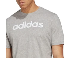 adidas Essentials Vieno Džersio Marškinėliai su Linijiniu Siuvinėtu Logotipu M IC9277