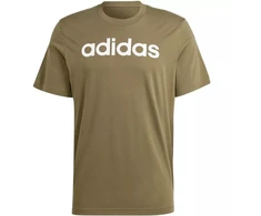 adidas Essentials Vientisas Džersis Marškinėliai Su Linijiniu Išsiuvinėtu Logotipu M IC9280