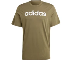 adidas Essentials Vientisas Džersis Marškinėliai Su Linijiniu Išsiuvinėtu Logotipu M IC9280