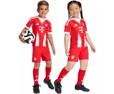 adidas FC Bayern 25/26 Namų raudonas JN8510 vaikiškas sportinis komplektas