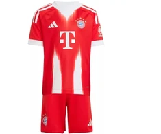 adidas FC Bayern 25/26 Namų raudonas JN8510 vaikiškas sportinis komplektas