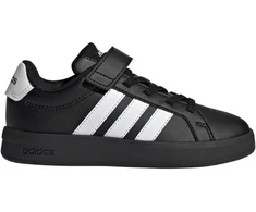 Adidas Grand Court 3.0 vaikiški batai, juodi ir balti KJ4369