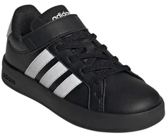 Adidas Grand Court 3.0 vaikiški batai, juodi ir balti KJ4369