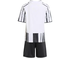 adidas Juventus 25/26 Vaikų namų komplektas, balta ir juoda, JN5220