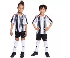 adidas Juventus 25/26 Vaikų namų komplektas, balta ir juoda, JN5220