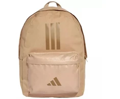 adidas Klasikinė 3 dryžiu kuprinė mokyklai JX9058 Smėlio spalvos Vienas dydis