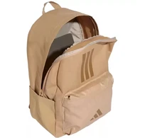 adidas Klasikinė 3 dryžiu kuprinė mokyklai JX9058 Smėlio spalvos Vienas dydis