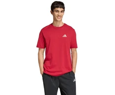 adidas Lauko kalnų dviračių sporto grafiniai vyriški marškinėliai Raudoni KB2538