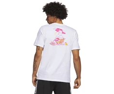 Adidas Lil Stripe Spring Break Graphic Marškinėliai trumpomis rankovėmis krepšiniui M IC1868