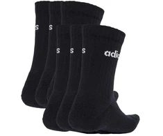 adidas Linijinės Vidutinio Aukščio Kojinės su Amortizacija, 6 poros, juodos JL6094