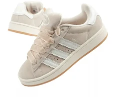 Adidas moteriški sportbačiai Campus 00s odiniai kedai smėlio spalvos