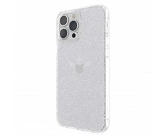 Dėklas Adidas OR apsauginis iPhone 13 Pro Max 6,7 Clear Case Gliter skaidrus 47148