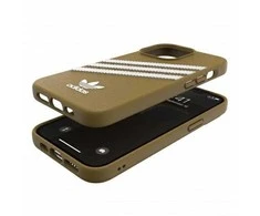 Dėklas Adidas OR Moulded PU iPhone 13 Pro / 13 6,1 beżowo auksinis 47806