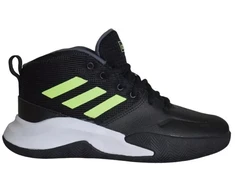 Adidas Ownthegame Vaikiski Platūs Krepsinio Bateliai Cblack/Hireye/Onix - EF0308