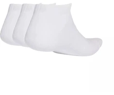 Adidas Paminkštintos Essentials Trumpi kojinaičiai, 3 poros, baltos JZ0535