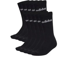 „Adidas“ paminkštintos „Linear Crew“ kojinės, 10 porų, juodos, KF9092