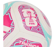 adidas Pasaulio taurė '26 Trionda Club futbolo kamuolys baltas, rožinis ir mėlynas JD8054