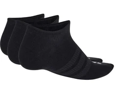 Adidas Plonos ir lengvos sportinės nematomos kojinės, 3 poros, juodos KD6719