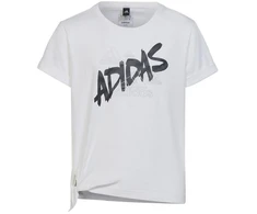 adidas šokių marškinėliai su mazgu berniukams HR5818