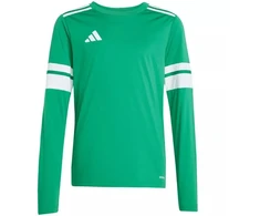 adidas Squadra 25 marškinėliai ilgomis rankovėmis vaikams žali JN7491