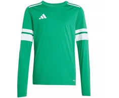 adidas Squadra 25 marškinėliai ilgomis rankovėmis vaikams žali JN7491