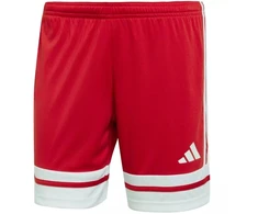 adidas Squadra 25 moteriški raudoni šortai JJ0011