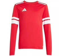 adidas Squadra 25 Vaikiškas džersis ilgomis rankovėmis, raudonas ir baltas JJ0041