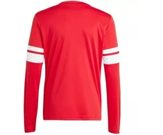 adidas Squadra 25 Vaikiškas džersis ilgomis rankovėmis, raudonas ir baltas JJ0041