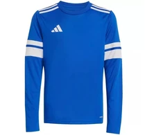 adidas Squadra 25 vaikiški marškinėliai ilgomis rankovėmis, mėlyni JJ0046