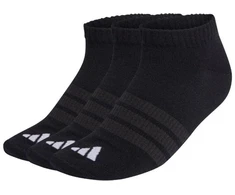 Adidas Thin &amp; Light Essentials žemo kirpimo 3 poros kojinių, juodos KC9628