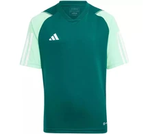 adidas Tiro 23 varžybų marškinėliai vaikams žali HU1300