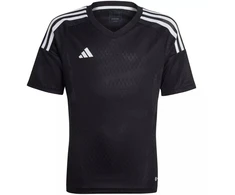 adidas Tiro 23 Varžybų rungtynių marškinėliai vaikams Juodi IC7461