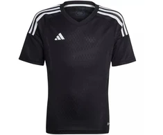 adidas Tiro 23 Varžybų rungtynių marškinėliai vaikams Juodi IC7461