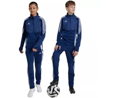 adidas Tiro 24 žieminės vaikiškos kelnės mėlynos IY0117