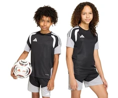 adidas Tiro 26 Competition Training marškinėliai vaikams, juodos ir pilkos KA7599