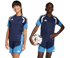adidas Tiro 26 Competition Training Tamsiai Mėlynų Vaikiški Marškinėliai JM1446