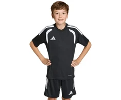 adidas Tiro 26 futbolo marškinėliai vaikams juodi KB1319