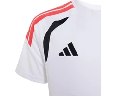 adidas Tiro 26 League marškinėliai vaikams, balti, juodi ir raudoni KR0369