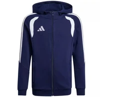 adidas Tiro 26 League sportinis džemperis su užtrauktuku vaikams, tamsiai mėlynas KF3322