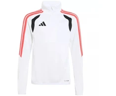 adidas Tiro 26 League Treniruočių džemperis Vaikams, Baltas, Juodas ir Raudonas KR0370