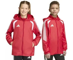 adidas Tiro 26 League vaikiška raudona striukė nuo vėjo JY9724