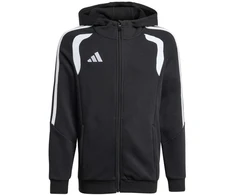 adidas Tiro 26 Lyga Sportinis džemperis su pilnu užtrauktuku Vaikams Juodas KF3324